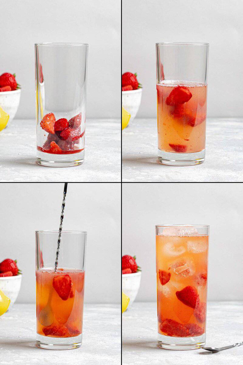 Making copycat Red Robin freckled lemonade.