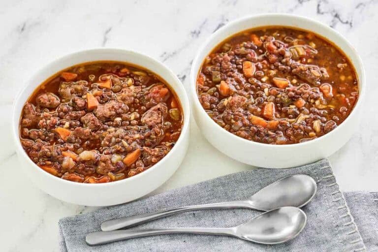Carrabba’s Sausage Lentil Soup