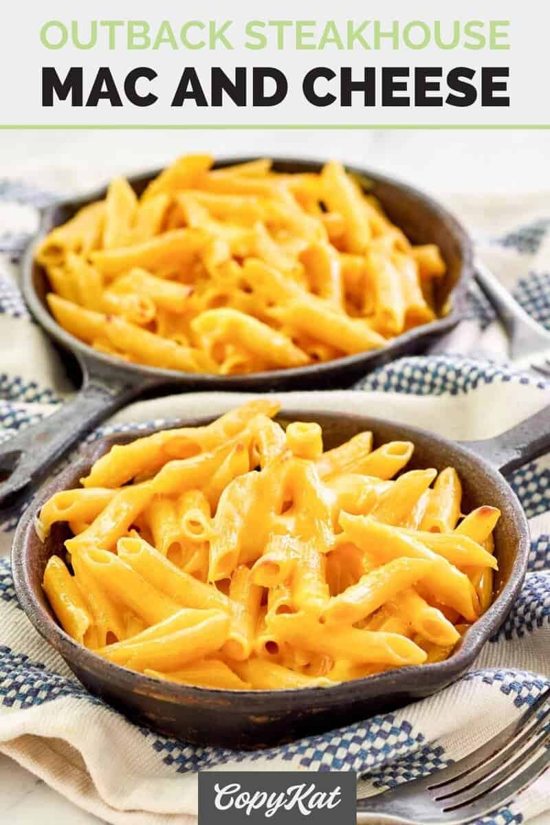 Outback Mac and Cheese Recipe - Mac-A-Roo version!