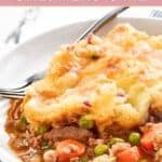 A serving of homemade Cheesecake Factory shepherd's pie.