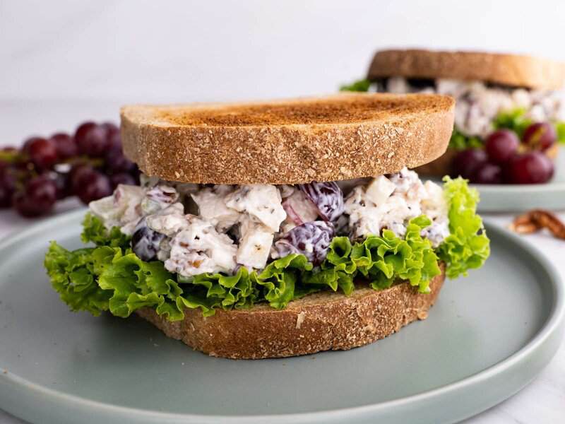 Copycat Arby’s Pecan Chicken Salad Sandwich