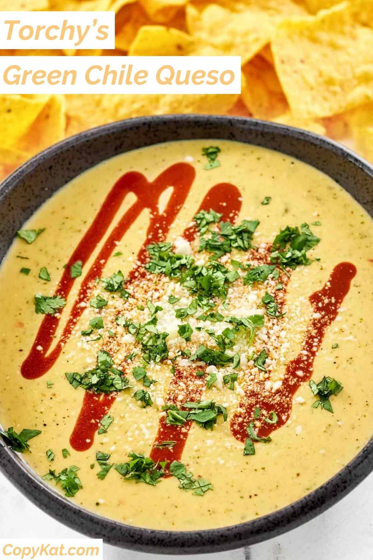 Torchy's Green Chile Queso Easy Copycat Recipe