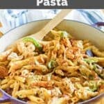 Copycat Cheddar's New Orleans pasta with chicken, shrimp, and sausage.