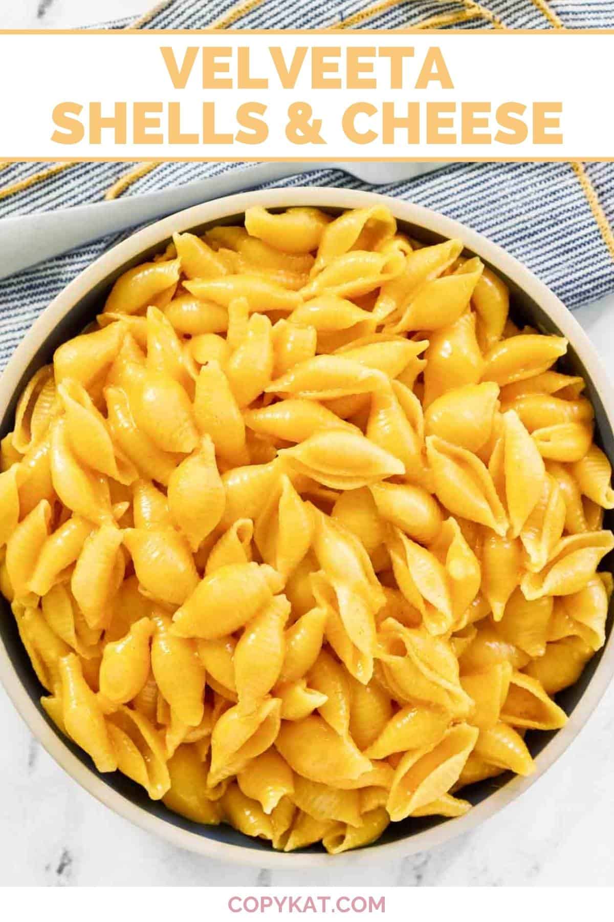 Velveeta Shells and Cheese Copycat Recipe