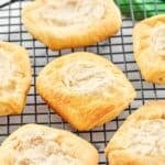 Freshly baked copycat Starbucks cheese danish.