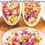 Copycat Taco Bell cantina chicken soft tacos on a platter.